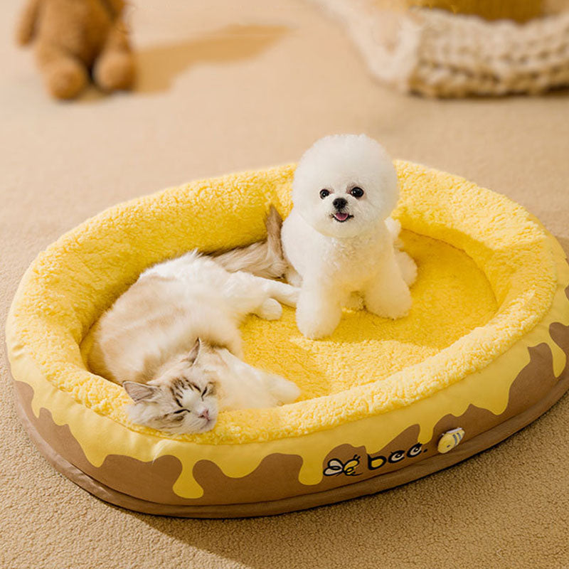 Removable And Washable Keep Warm Dog Kennel For Cats Dogs canrusupet