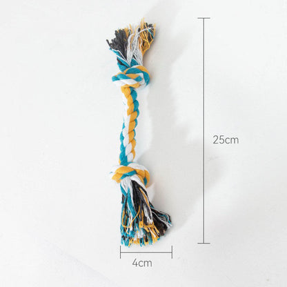 Durable Rope Dog Chew Toys For Small/Medium Dogs Training canrusupet
