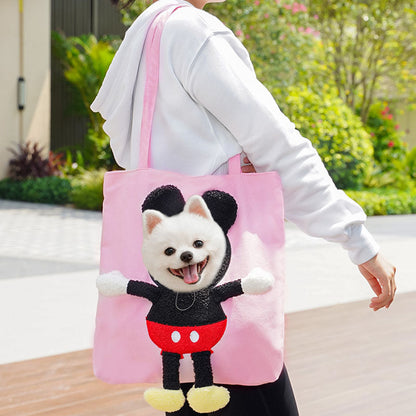 Crossbody With Pet Head Exposed Pet Carrier Bag For Dogs Cats canrusupet