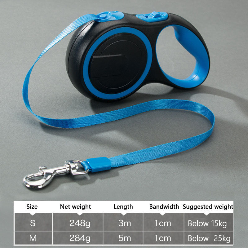 Auto Retractable Dog Leash For Small, Medium & Large Breeds canrusupet