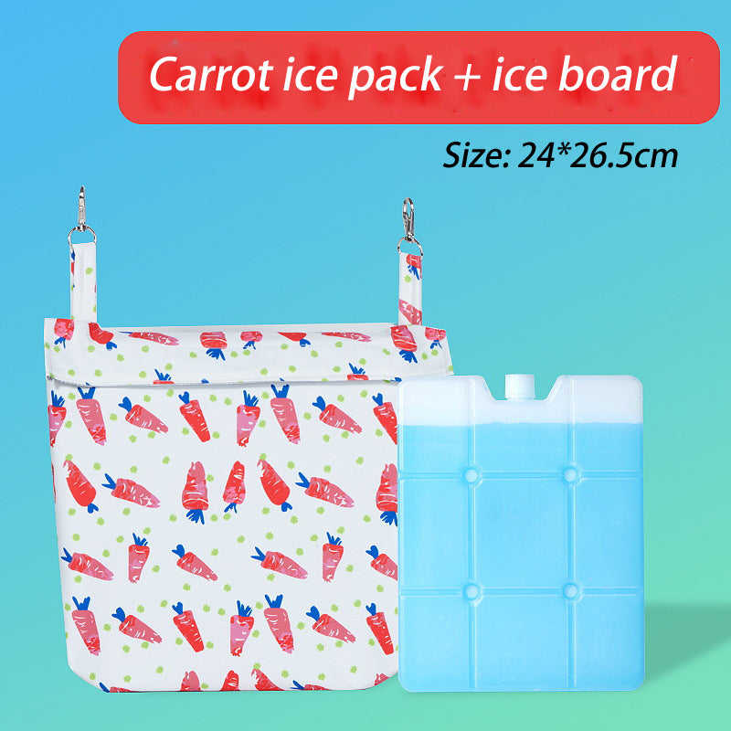 Rabbit Cooling Ice Nest Cooling Hanging Ice Pack - canrusupet