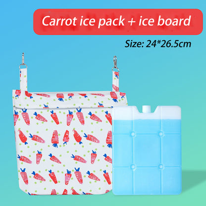 Rabbit Cooling Ice Nest Cooling Hanging Ice Pack - canrusupet