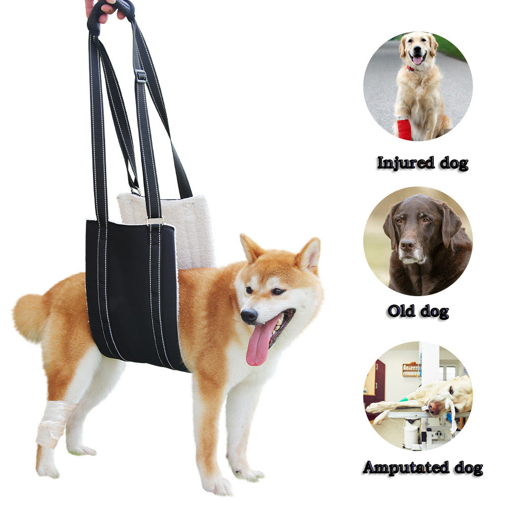 Pet Dog Suspenders  Auxiliary Tape is Adjustable - canrusupet