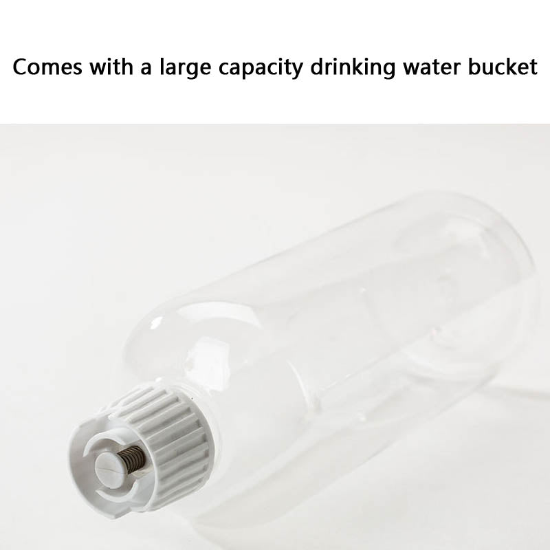 Double Bowl Style Dog Bowl Water Fountain Integrated Type canrusupet