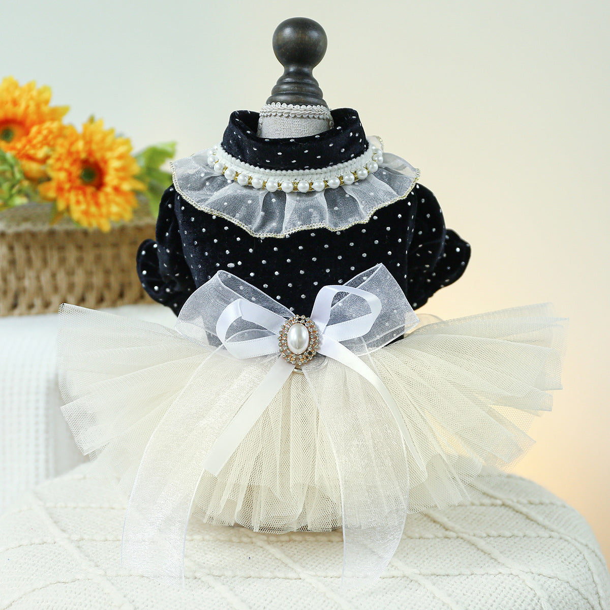 Dog Or Cat Clothes Lace dress - canrusupet