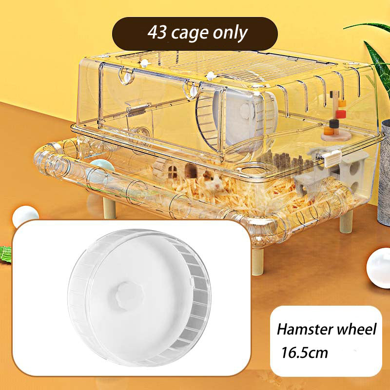 The Hamster Cage Is Completely Transparent - canrusupet