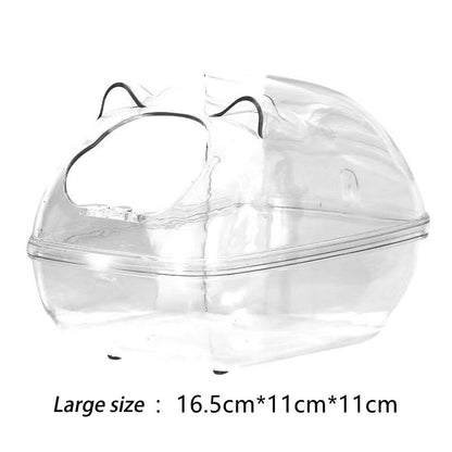 Hamster Splatter Proof Bathroom - canrusupet