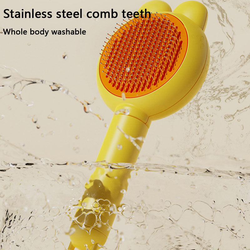 Go Floating Hair Rabbit Style Dog Brush For Cats Dogs canrusupet