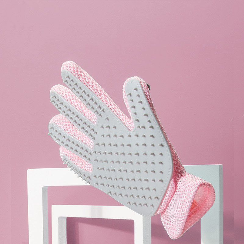 One Glove With Silicone Comb To Comb Floating Hair For Pet canrusupet