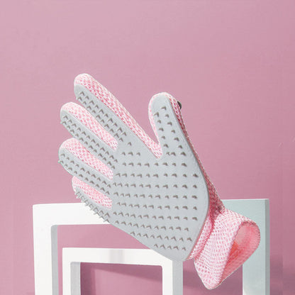 One Glove With Silicone Comb To Comb Floating Hair For Pet canrusupet