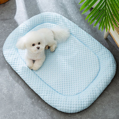 Ice Beans Cool Feeling Dog Kennel For Small Dogs Cats canrusupet