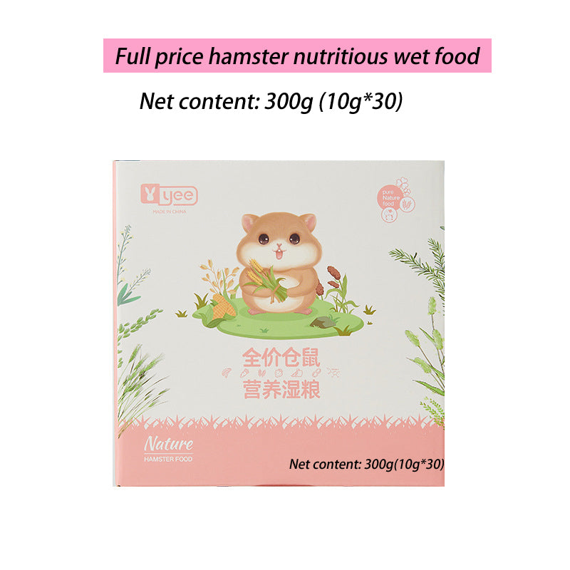 Hamster Food Freeze-dried Fruit and Vegetable Chow - canrusupet