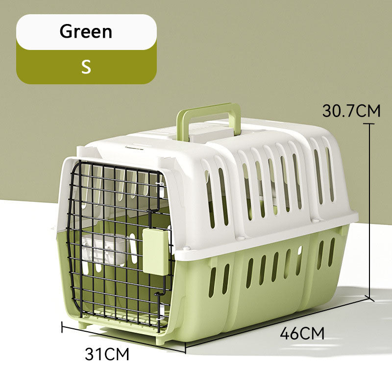 Outdoors Pet Carrier For Cats & Dogs - Portable Travel Crate canrusupet