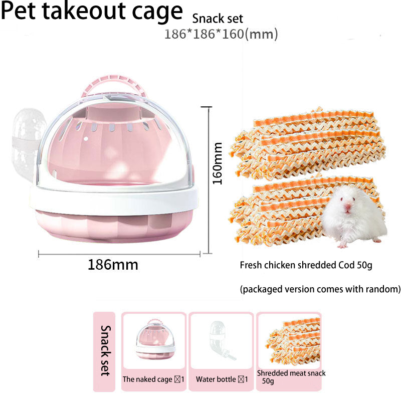 Hamster Cage Go Out On The Go - canrusupet