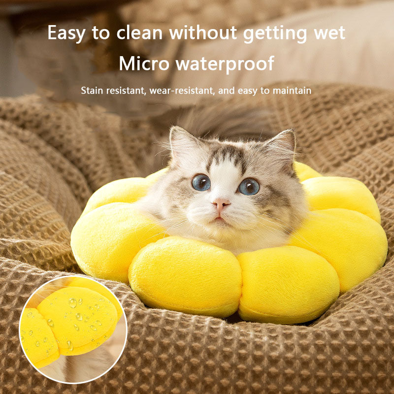 Soft Padded Recovery Cones For Pet  Lick-Proof After Surgery canrusupet