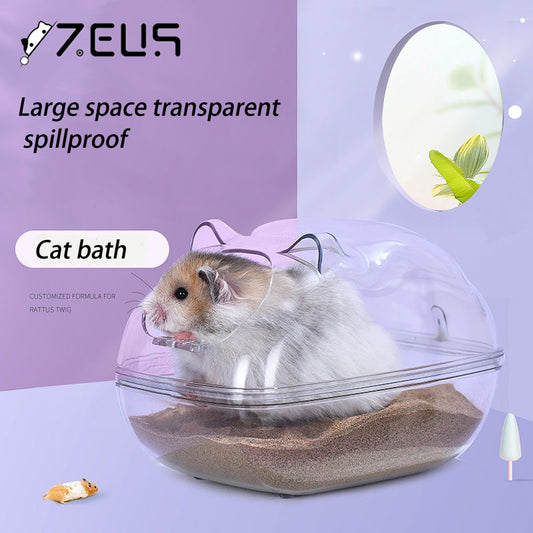 Hamster Splatter Proof Bathroom - canrusupet