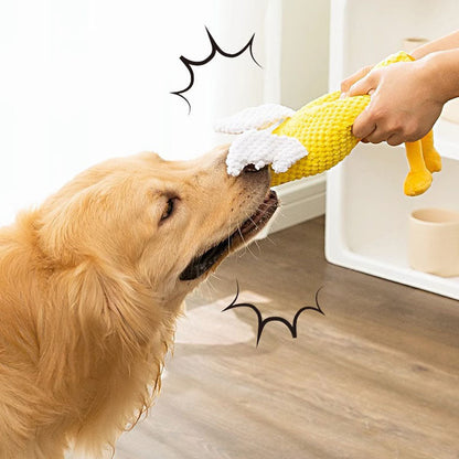 Squeaky Chew-Proof Dog Toys - Durable Plush For Training canrusupet