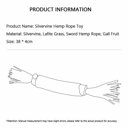 Jumbo Silvervine Cat Toys - Durable & Chew Toys For Kittens canrusupet