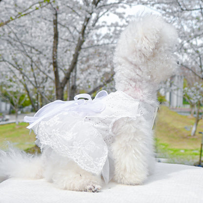 Dog Or Cat Clothes Princess Wedding Dress - canrusupet