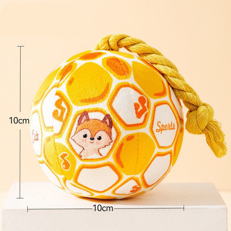 Dog Interactive Soccer Style Dog Toys canrusupet