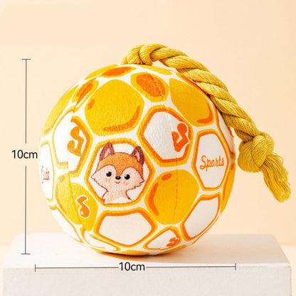 Dog Interactive Soccer Style Dog Toys canrusupet