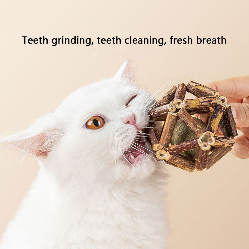 Silvervine Cat Toys With Matatabi & Catnip - Chew Sticks canrusupet