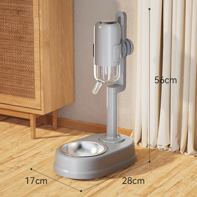 Removable Dog Bowl Water Fountain Integrated Type canrusupet