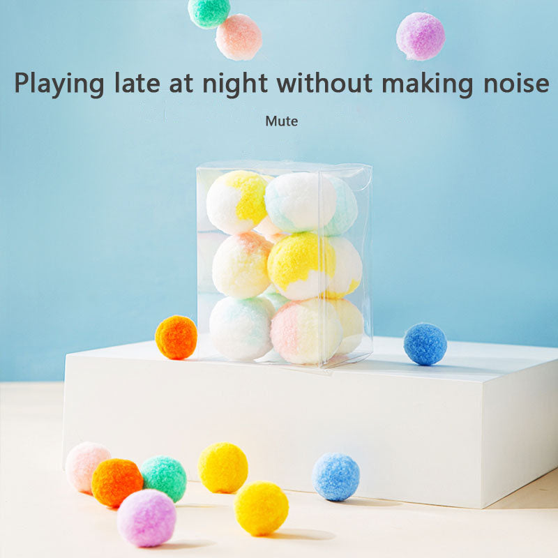 Interactive Cat Toys - Chew-Proof Plush Ball For Cats & Dogs canrusupet