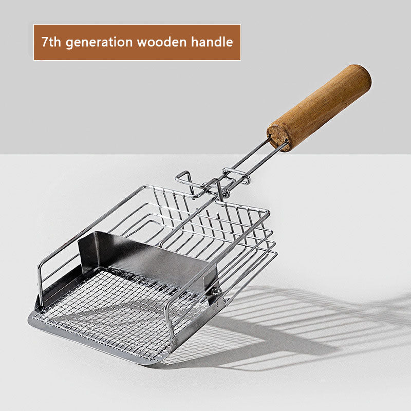 Stainless Steel Cat Litter Scoop - Fine Mesh For Bentonite canrusupet