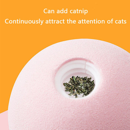Catnip Toys Squeaky Ball For Cat - Chew-Resistant Kitten Toy canrusupet