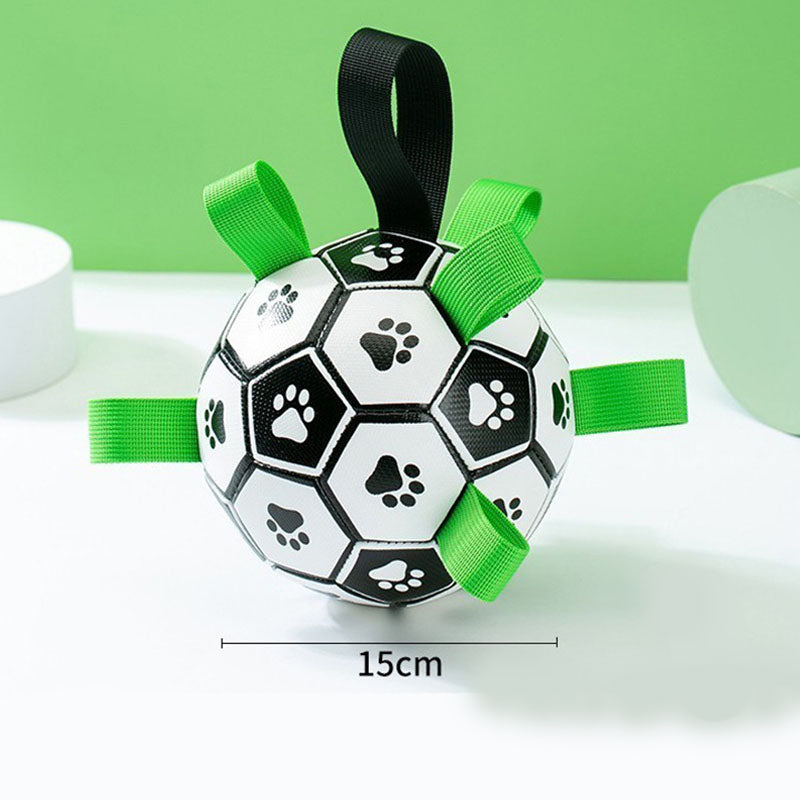 Dog Interactive Soccer Style Dog Toys canrusupet