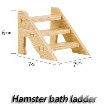 Hamster Clear Bath Room - canrusupet