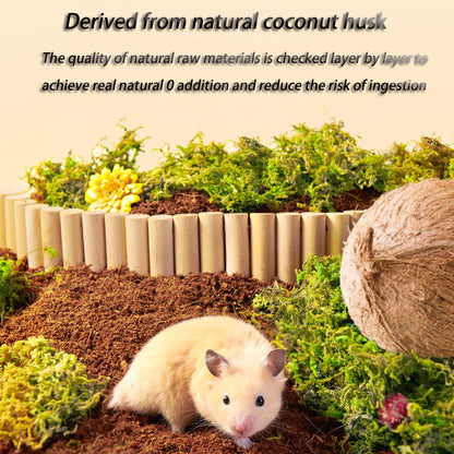 Hamster Coconut Soil Bedding - canrusupet