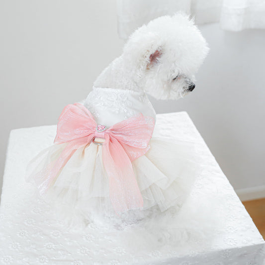 Dog Or Cat Clothes High-end Dress - canrusupet