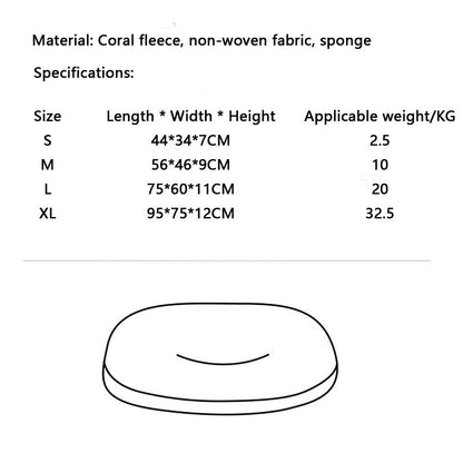 Four Season Universal Removable Pillow Style Dog Kennel canrusupet