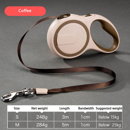 Auto Retractable Dog Leash For Small, Medium & Large Breeds canrusupet