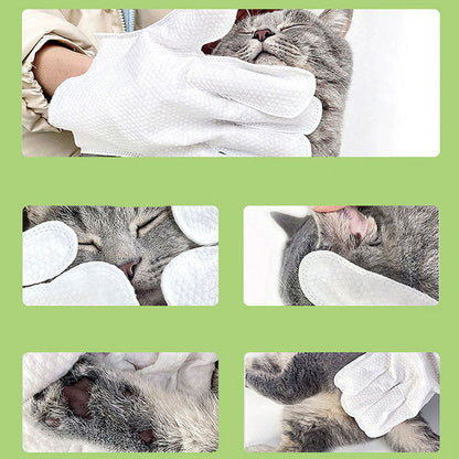 Glove Styles Cleaning Wipes For Dogs Cats canrusupet
