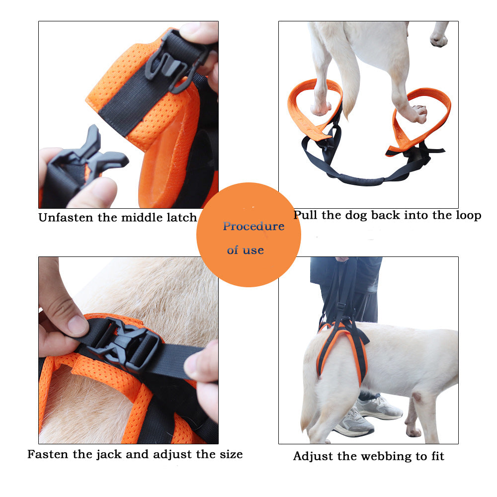 Walking Strap For Elderly Disabled dogs - canrusupet