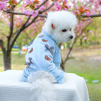 Dog Or Cat Clothes Pet Bear Housewear - canrusupet