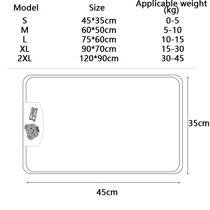 Spring And Summer Dog Cooling Mat For Dogs Cats canrusupet