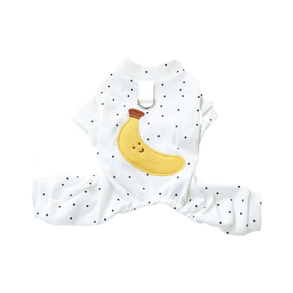 Dog Or Cat Clothes Banana Housewear - canrusupet