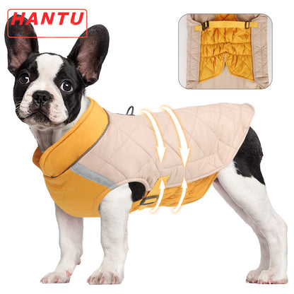 Reflective Dog Padded Jacket - canrusupet