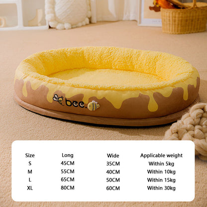Removable And Washable Keep Warm Dog Kennel For Cats Dogs canrusupet