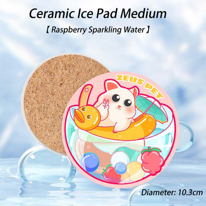 Hamster Ceramic Ice Pad - canrusupet