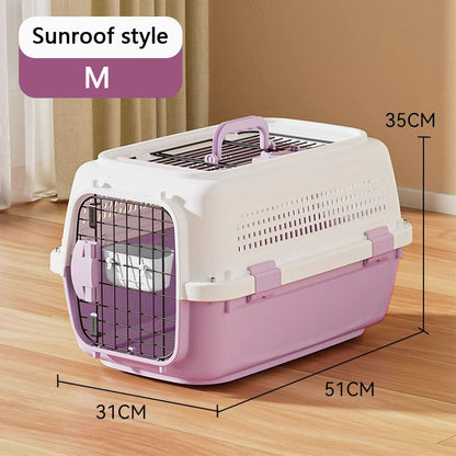 Outdoors Pet Carrier For Cats & Dogs | Portable Travel Bag canrusupet