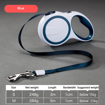 Auto Retractable Dog Leash For Small, Medium & Large Breeds canrusupet