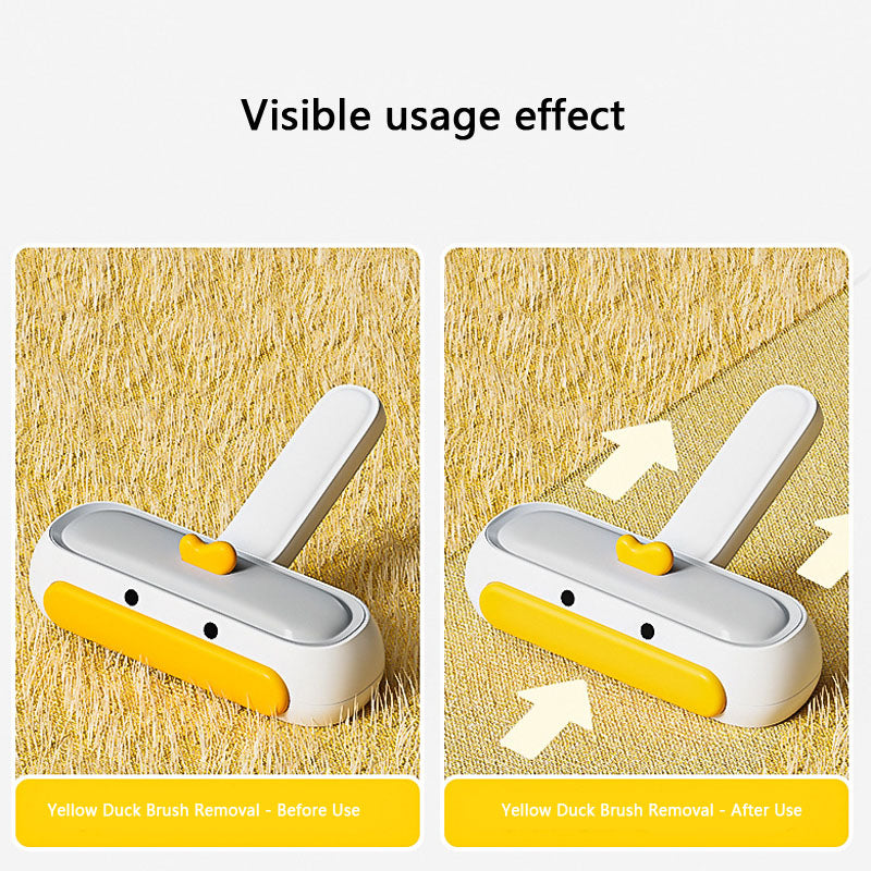 Multi Scenario Use Yellow Duck Style Lint Roller For Pet canrusupet