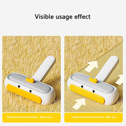 Multi Scenario Use Yellow Duck Style Lint Roller For Pet canrusupet