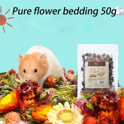 Hamster Flower Bedding Landscaping Ornament - canrusupet