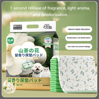 Puppy Training Pads - Scented Absorbent Disposable Pet Pads canrusupet